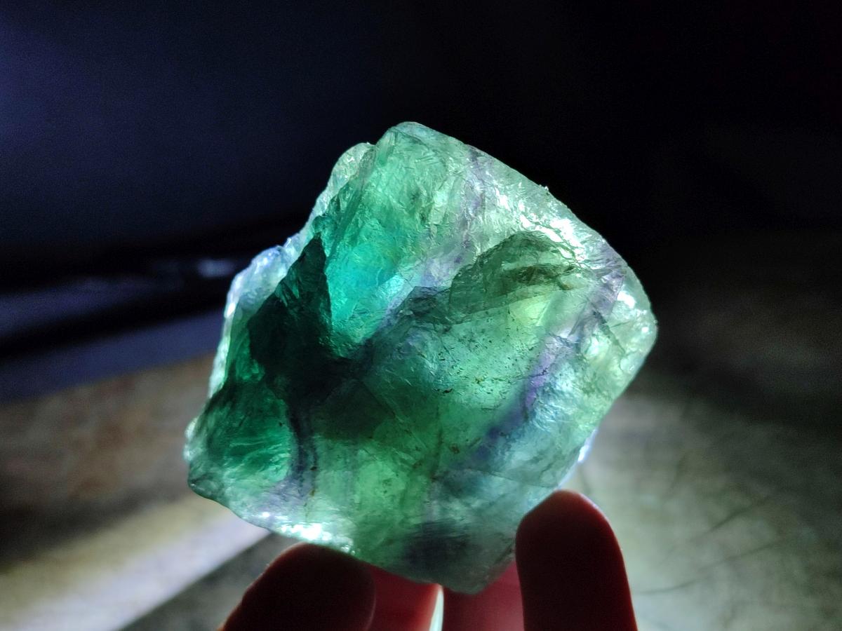 Natural Watermelon Fluorite Cobbed Specimens x 24 From Uis, Namibia