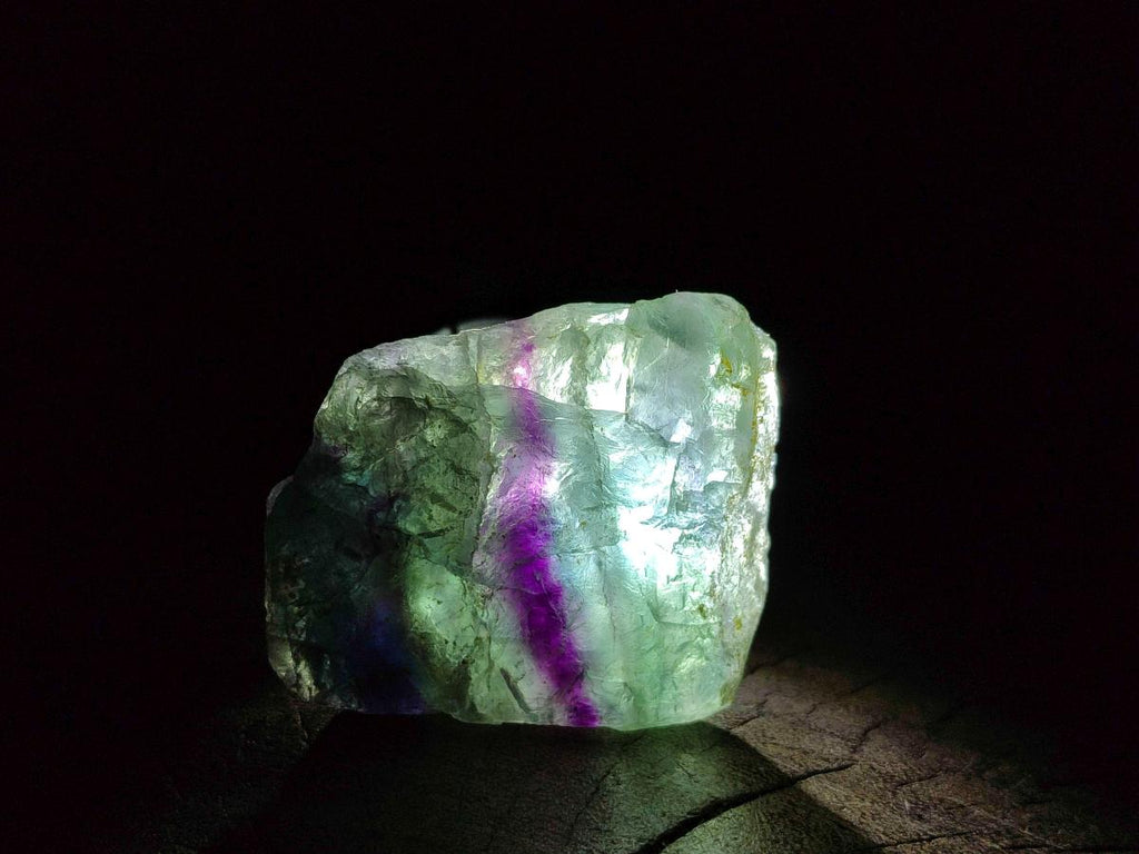 Natural Watermelon Fluorite Cobbed Specimens x 24 From Uis, Namibia