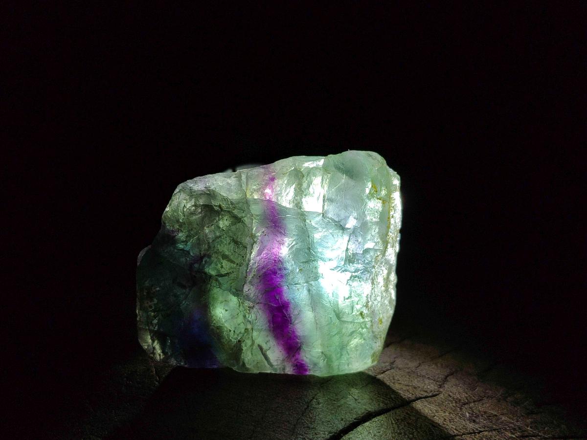 Natural Watermelon Fluorite Cobbed Specimens x 24 From Uis, Namibia