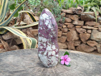 Polished Rubellite Pink Tourmaline Standing Free Form x 1 From Ambatondrazaka, Madagascar