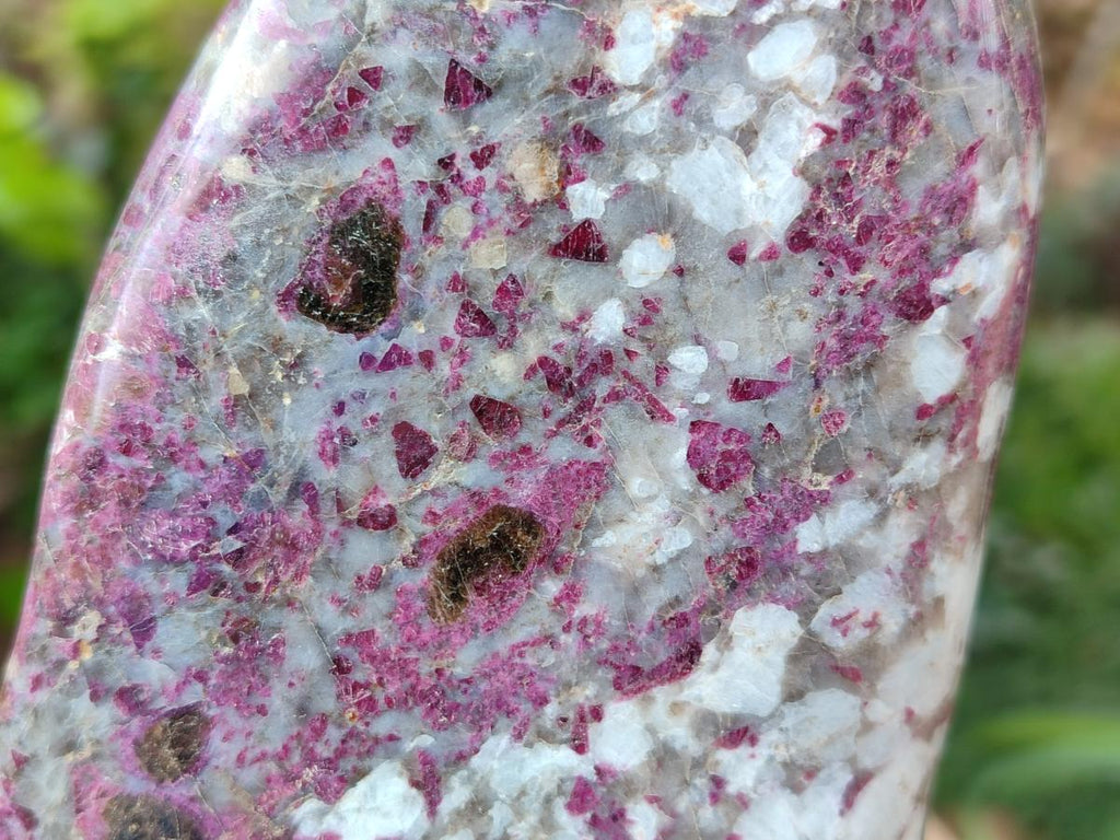 Polished Rubellite Pink Tourmaline Standing Free Form x 1 From Ambatondrazaka, Madagascar