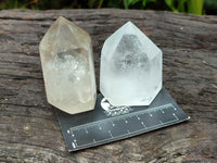 Polished Quartz Crystals With Inclusions x 6 From Madagascar