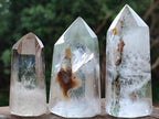 Polished Quartz Crystals With Inclusions x 6 From Madagascar