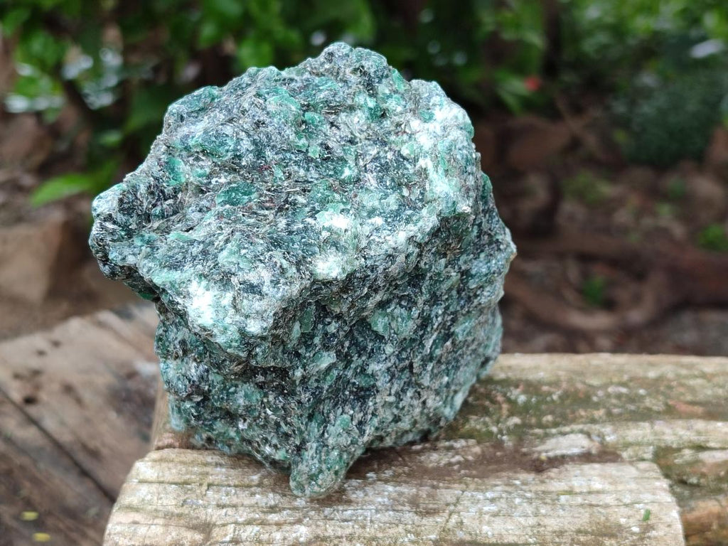 Natural Emerald Mica 'Mutokolite' Cobbed Specimens x 2 From Mutoko, Zimbabwe