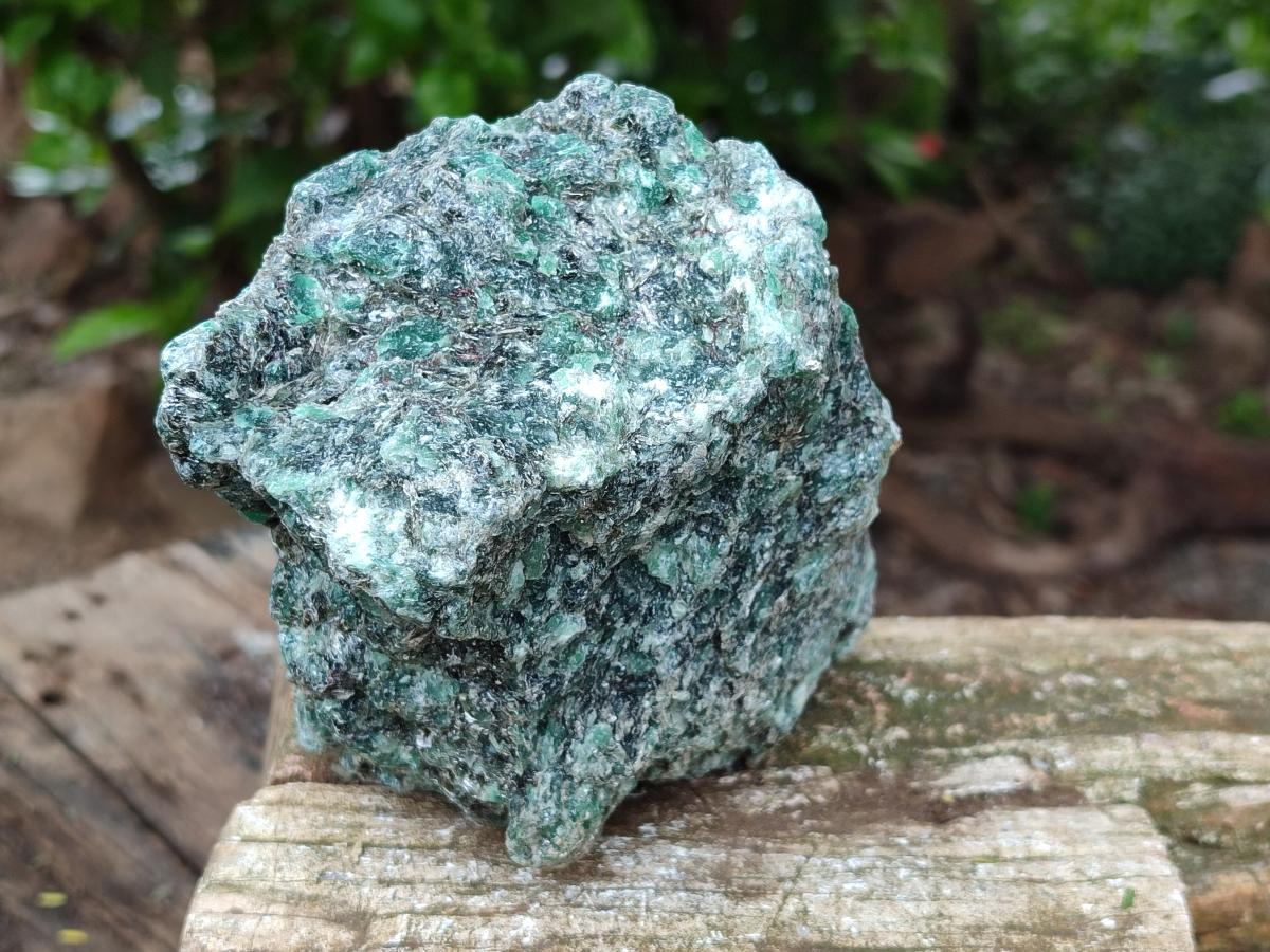 Natural Emerald Mica 'Mutokolite' Cobbed Specimens x 2 From Mutoko, Zimbabwe