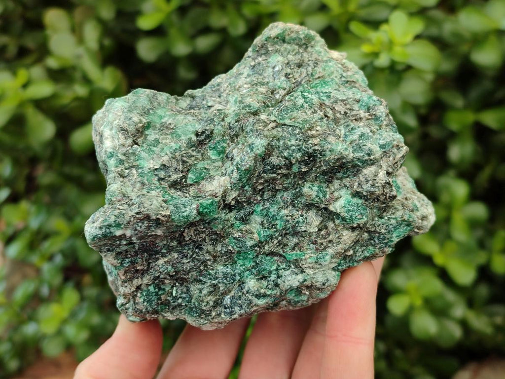 Natural Emerald Mica 'Mutokolite' Cobbed Specimens x 2 From Mutoko, Zimbabwe