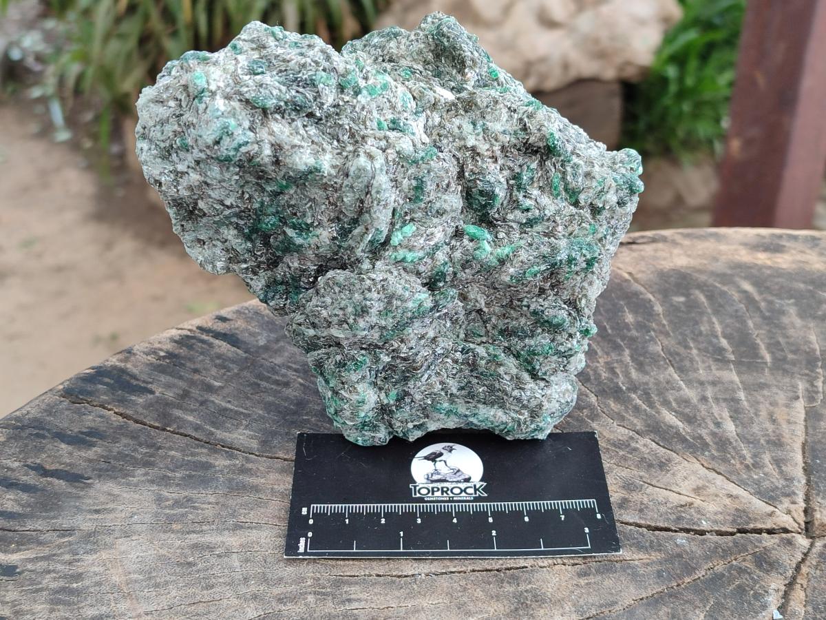 Natural Emerald Mica 'Mutokolite' Cobbed Specimens x 2 From Mutoko, Zimbabwe