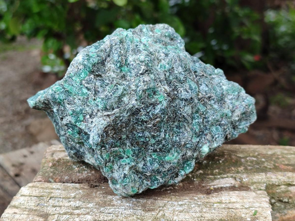 Natural Emerald Mica 'Mutokolite' Cobbed Specimens x 2 From Mutoko, Zimbabwe