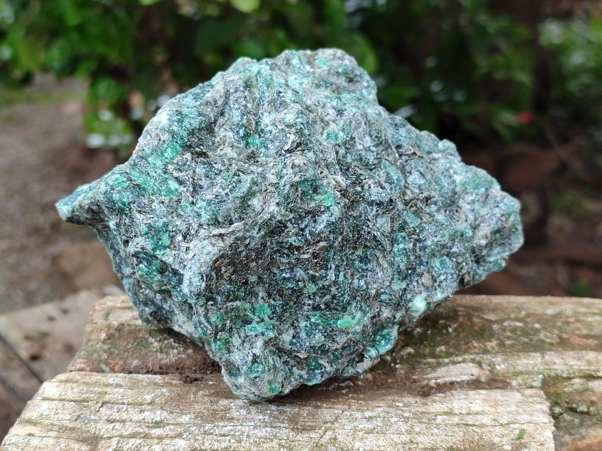 Natural Emerald Mica 'Mutokolite' Cobbed Specimens x 2 From Mutoko, Zimbabwe