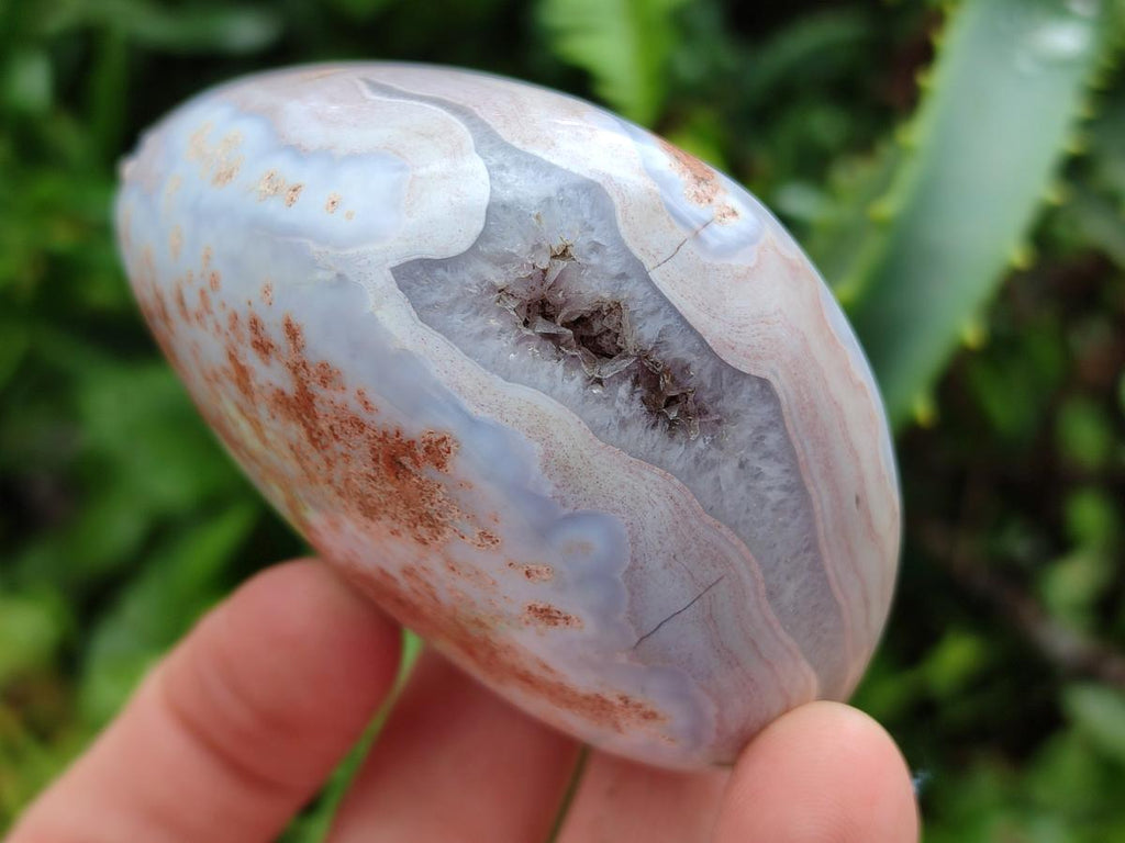 Polished Red Shashe River Agate Galets x 12 From Shashe River, Zimbabwe