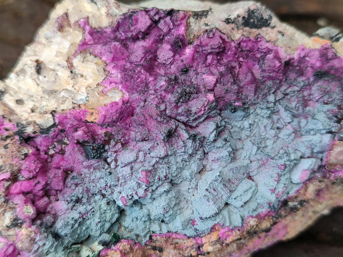 Natural Salrose Cobaltion Dolomite Specimens x 6 From Kakanda, Congo