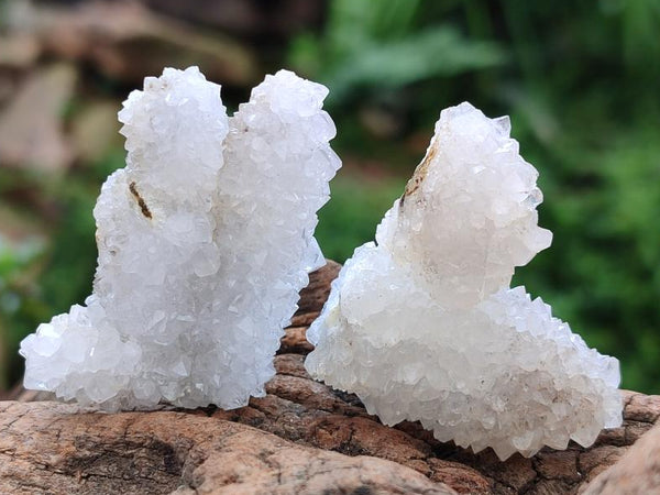 Natural Drusy Snow Finger Crystals x 70 From Albert's Mountain, Lesotho