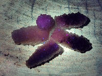 Natural Drusy Snow Finger Crystals x 70 From Albert's Mountain, Lesotho