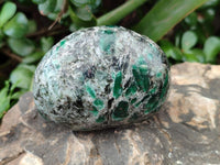 Polished Emerald Mica 'Mutokolite' Free Forms x 6 From Mutoko, Zimbabwe