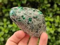 Polished Emerald Mica 'Mutokolite' Free Forms x 6 From Mutoko, Zimbabwe