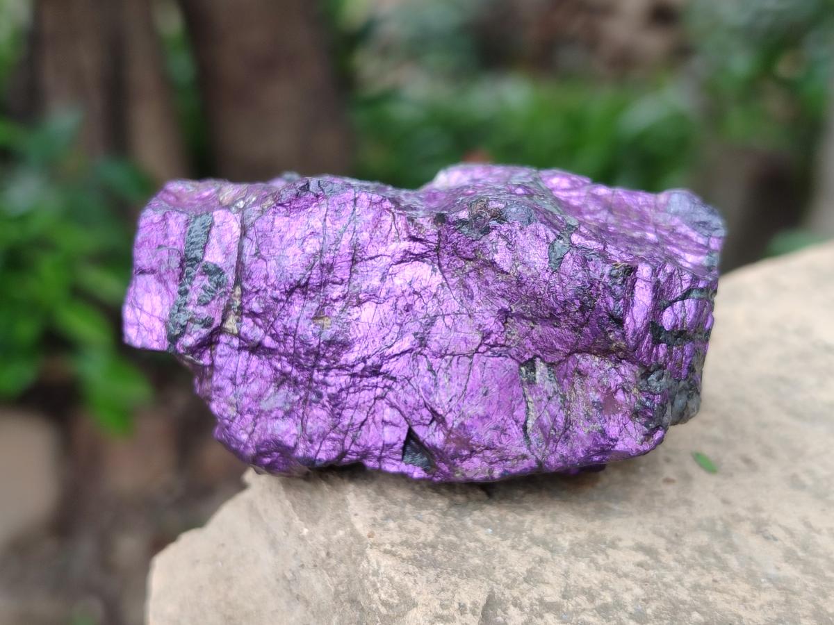 Natural Metallic Purpurite Specimens x 12 From Erongo, Namibia