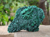 Natural Silky Malachite Specimens x 6 From Kasompe, Congo