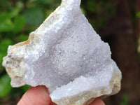 Natural Blue Lace Agate Geode Specimens x 19 From Nsanje, Malawi