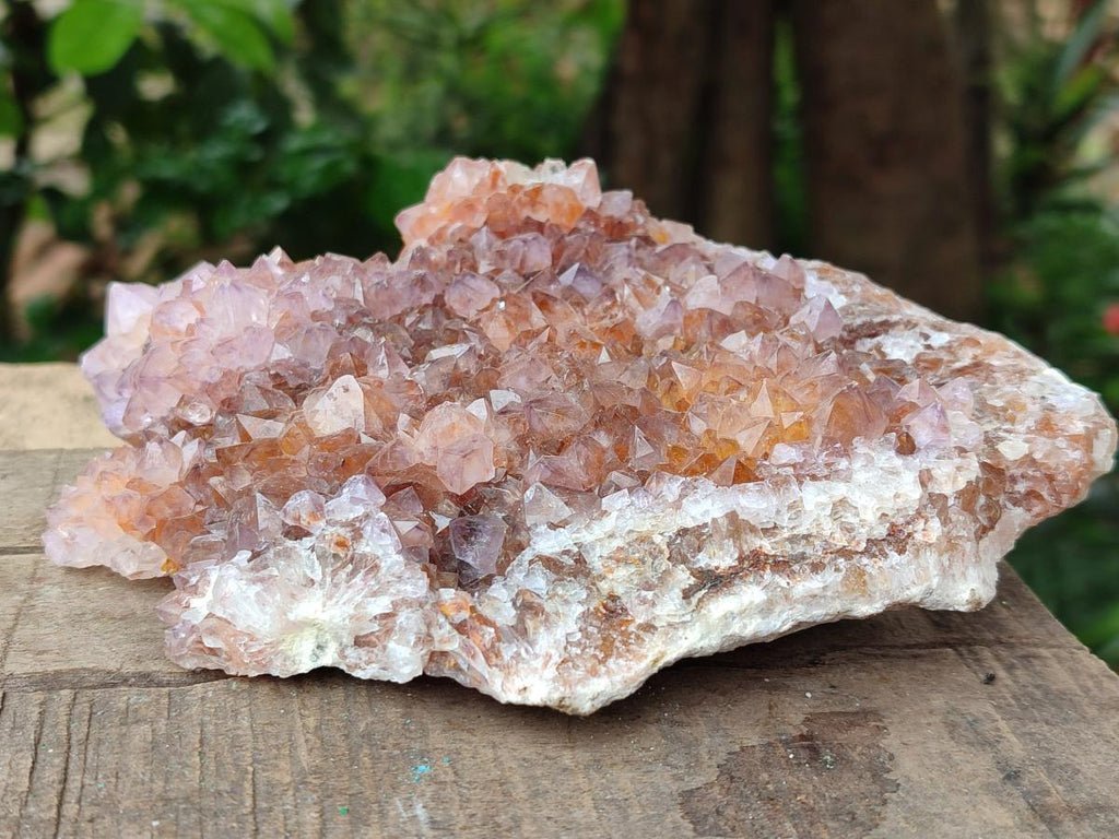 Natural Ametrine Spirit Clusters x 3 From Boekenhouthoek, South Africa