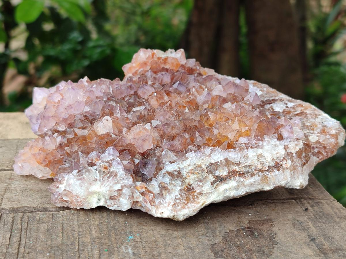 Natural Ametrine Spirit Clusters x 3 From Boekenhouthoek, South Africa
