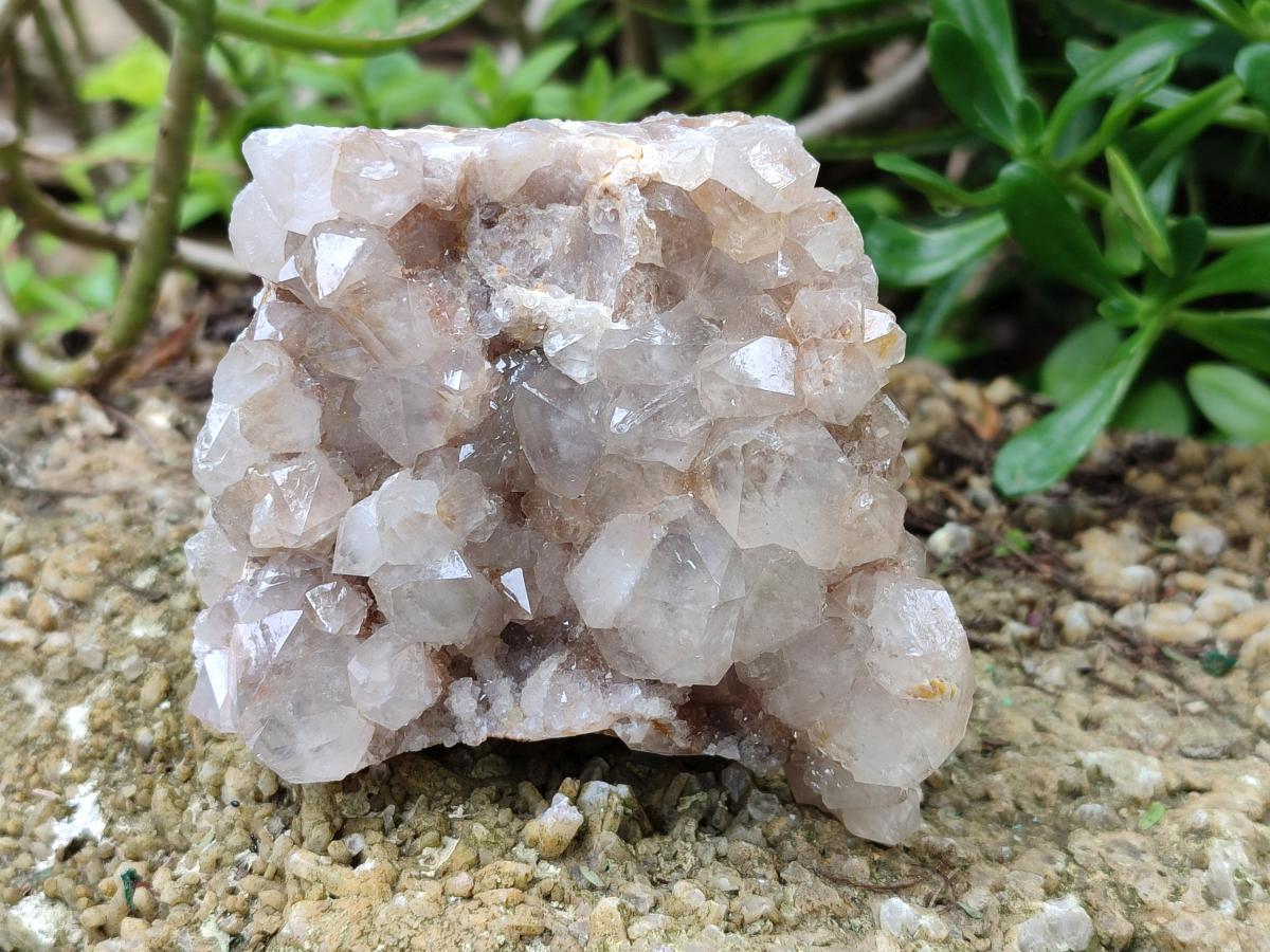 Natural Ametrine Spirit Clusters x 3 From Boekenhouthoek, South Africa