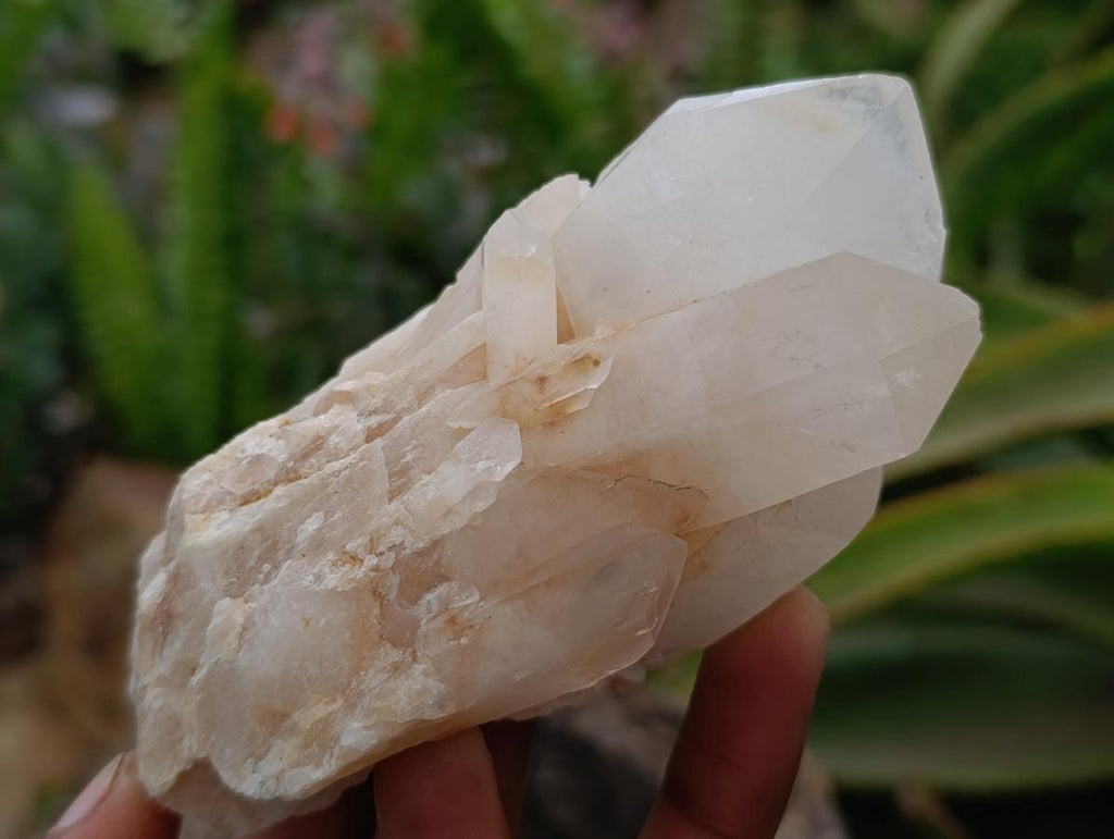 Natural Cascading Candle Quartz Crystals x 6 From Antsirabe, Madagascar