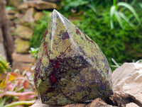 Polished Bastite Dragonsblood Stone Point x 1 From Tshipise, South Africa