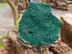 Natural Crystalline Malachite Specimen x 1 From Tenke Fungurume, Congo