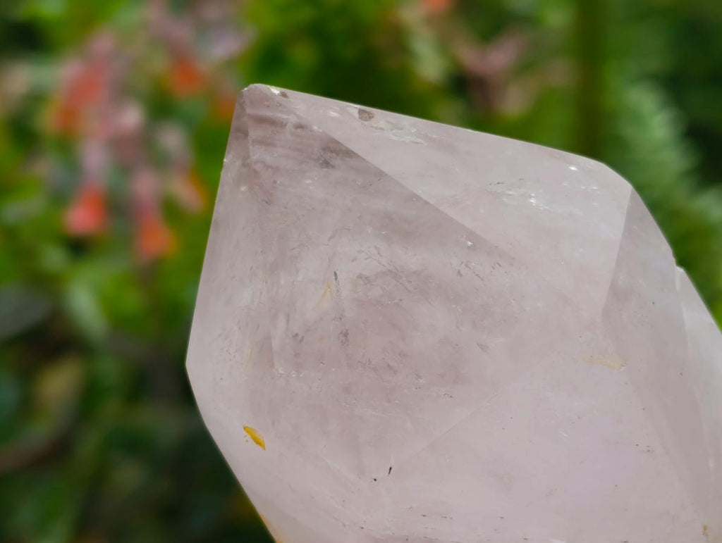 Polished Window Amethyst Crystals x 4 From Akansobe, Madagascar