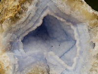 Natural Blue Lace Agate Geode Specimens x 21 From Nsanje, Malawi