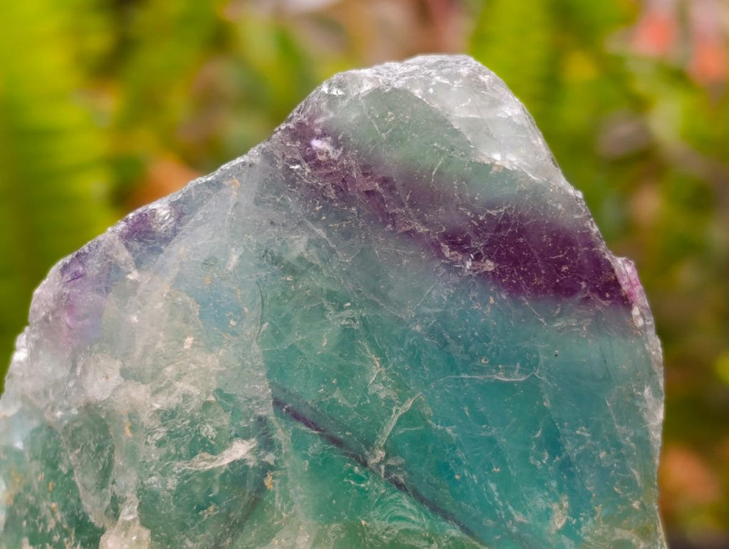 Natural Watermelon Fluorite Cobbed Specimens x 3 From Uis, Namibia