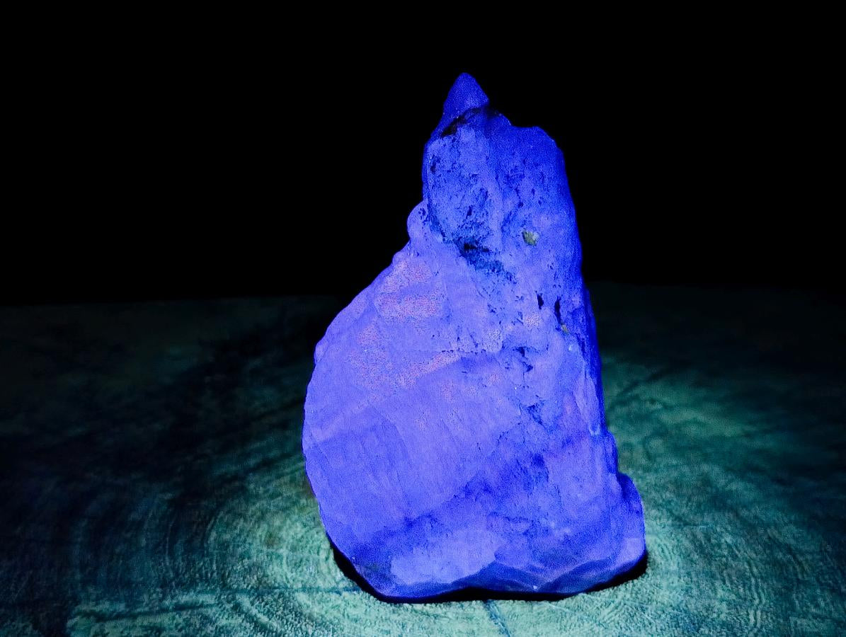 Natural Watermelon Fluorite Cobbed Specimens x 12 From Uis, Namibia