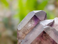 Natural Window Amethyst Crystals x 12 From Chiredzi, Zimbabwe
