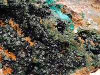 Natural Libethenite Crystals On Dolomite Matrix Specimens x 2 From Shituru, Congo