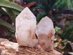 Natural Cascading Candle Quartz Clusters x 12 From Antsirabe, Madagascar