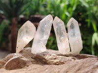 Natural Smokey and Clear Quartz Crystals x 2 Kg Lot From Zambia