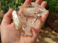 Natural Smokey and Clear Quartz Crystals x 2 Kg Lot From Zambia