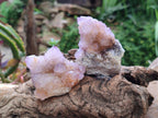 Natural Amethyst and Ametrine Spirit Clusters x 6 From Boekenhouthoek, South Africa