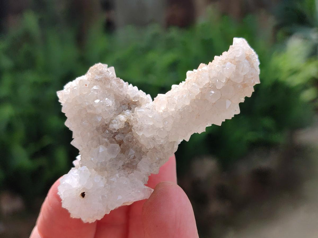 Natural Drusy Snow Finger Crystals x 35 From Albert's Mountain, Lesotho