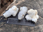 Natural Drusy Snow Finger Crystals x 35 From Albert's Mountain, Lesotho