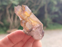 Natural Window Amethyst Crystals x 13 From Chiredzi, Zimbabwe