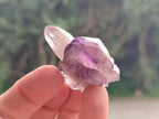 Natural Window Amethyst Crystals x 13 From Chiredzi, Zimbabwe