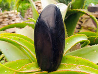 Polished Black Tourmaline Standing Free Form x 1 From Madagascar
