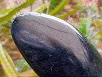Polished Black Tourmaline Standing Free Form x 1 From Madagascar