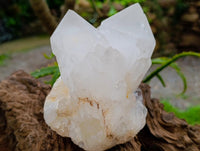 Natural Cascading Candle Quartz Clusters x 3 From Antsirabe, Madagascar