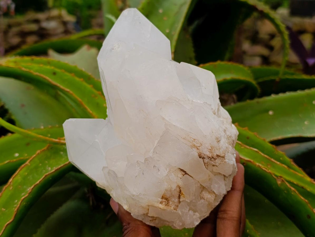 Natural Cascading Candle Quartz Clusters x 3 From Antsirabe, Madagascar