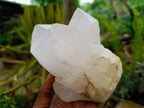 Natural Cascading Candle Quartz Clusters x 3 From Antsirabe, Madagascar