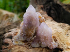 Natural Lilac Amethyst Spirit Crystals and Clusters x 20 From Boekenhouthoek, South Africa