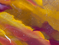 Polished On One Side Jupiter Jasper Slices x 3 From South Africa