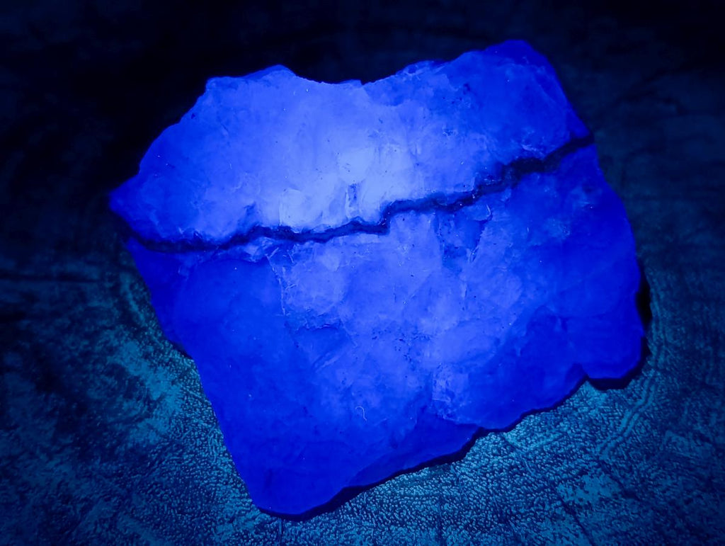 Natural Watermelon Fluorite Cobbed Specimens x 10 From Uis, Namibia